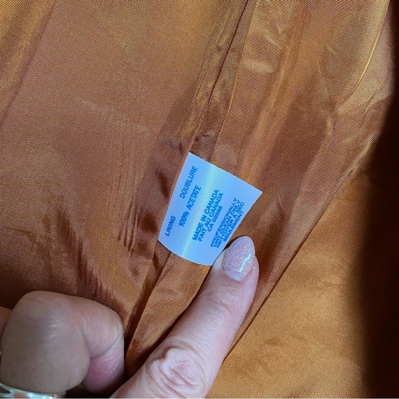 Trendy DANIER leather suede maxi vintage skirt w retro midcentury YTK Vibe - Picture 10 of 16